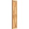 Ekena Millwork Framed Board-n-Batten Shutters w/Z-Bar, Rough Sawn Western Red Cedar, 10 3/4W x 46H, PR RBF06Z11X046RWR - alternate 5